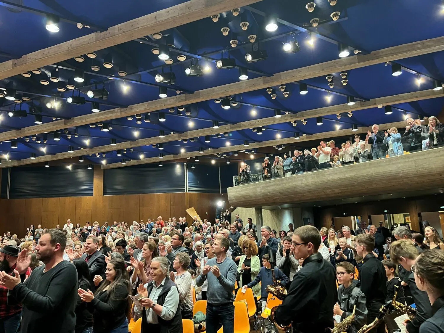 Standing Ovations in der Stadthalle: Das Publikum war begeistert von der „Zeus“-Aufführung in Metzingen.