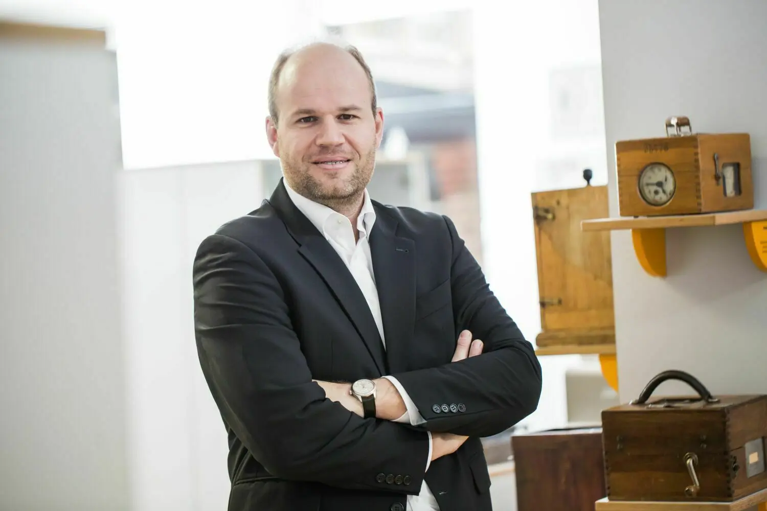 Stefan Beetz, Geschäftsführer des Unternehmens Isgus