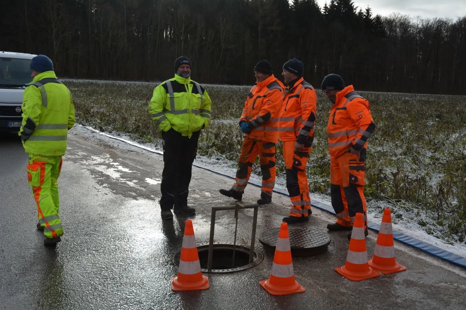 Wasserrohrbruch⇥