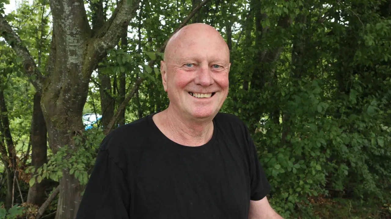 Imker Gerhard Wildner aus Nersingen.⇥