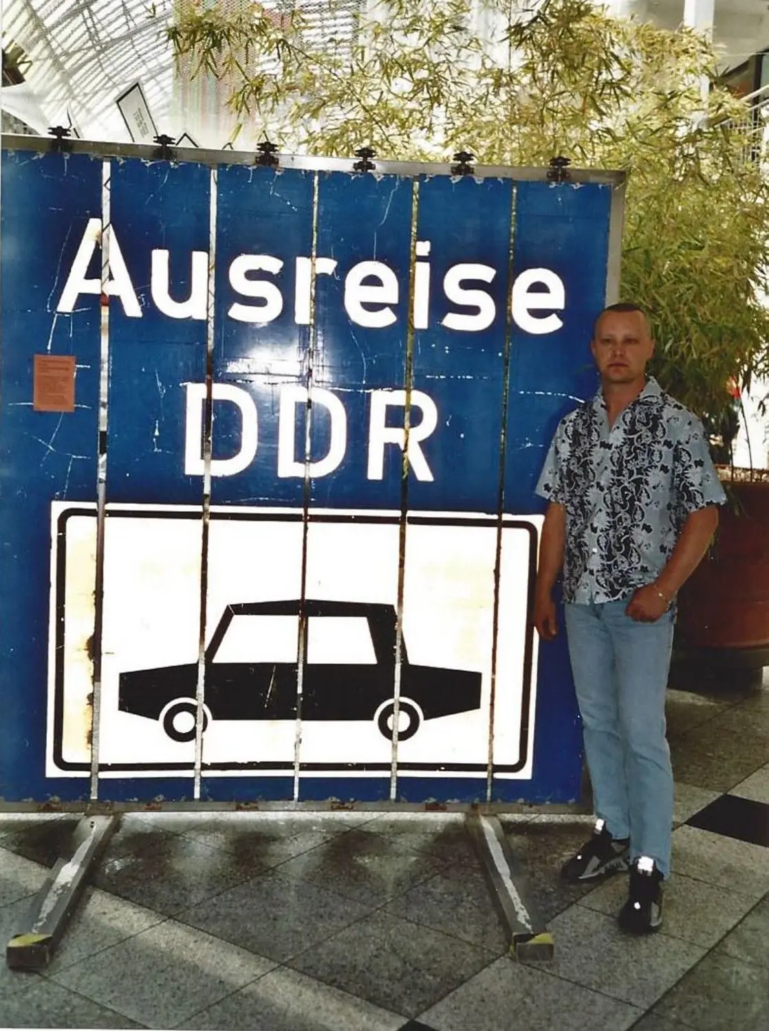 Der 24-jährige Fred Frühauf (Bild) kam im Wendejahr 1989 mit einer Ausreisegenehmigung von Jena nach Munderkingen.⇥