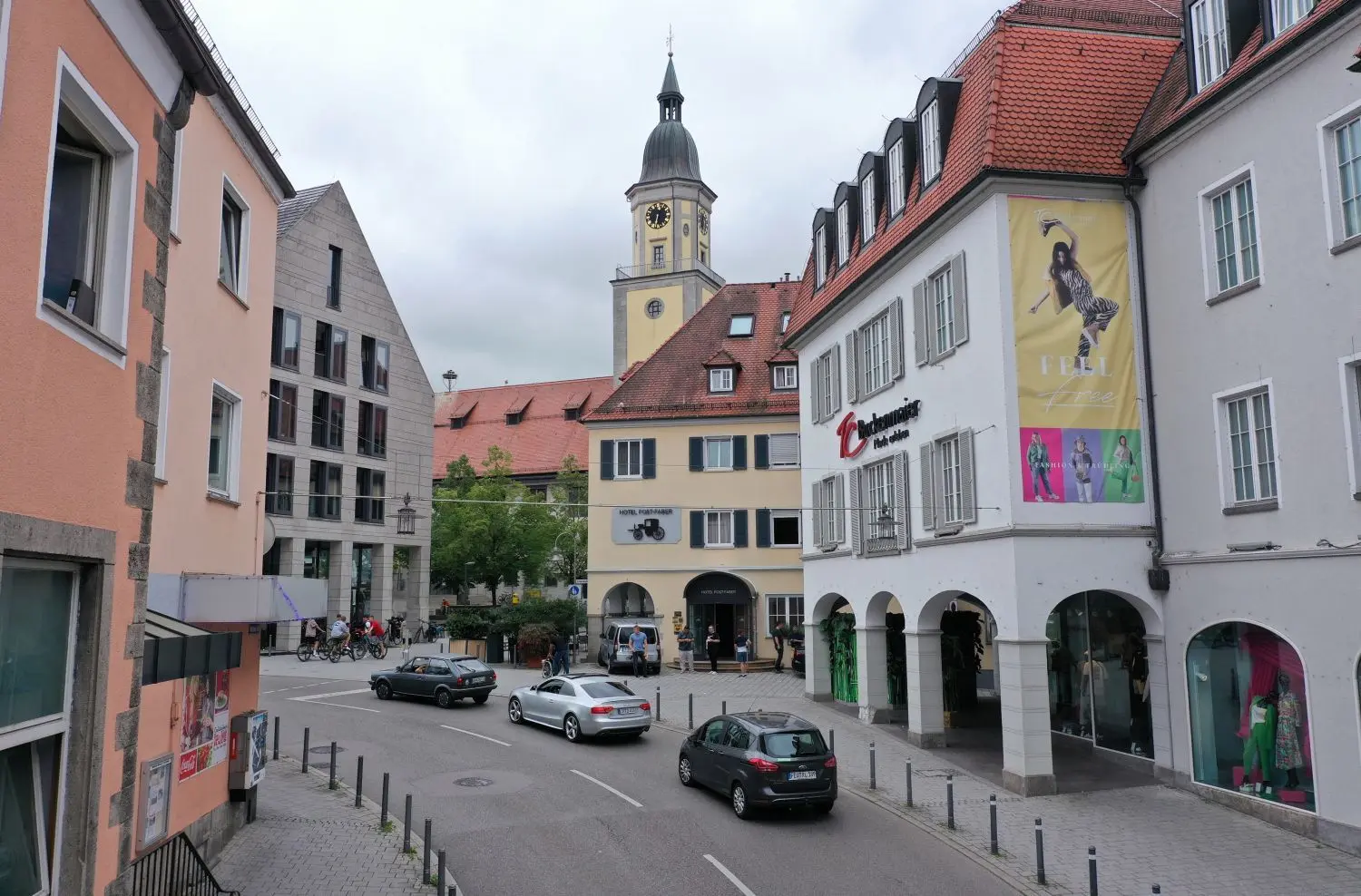 So sieht es heute an der „Drehscheibe“ aus...