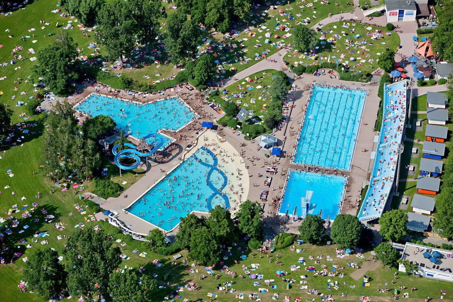 Das Wellenfreibad Markwasen eröffnet am 1. Mai wieder.