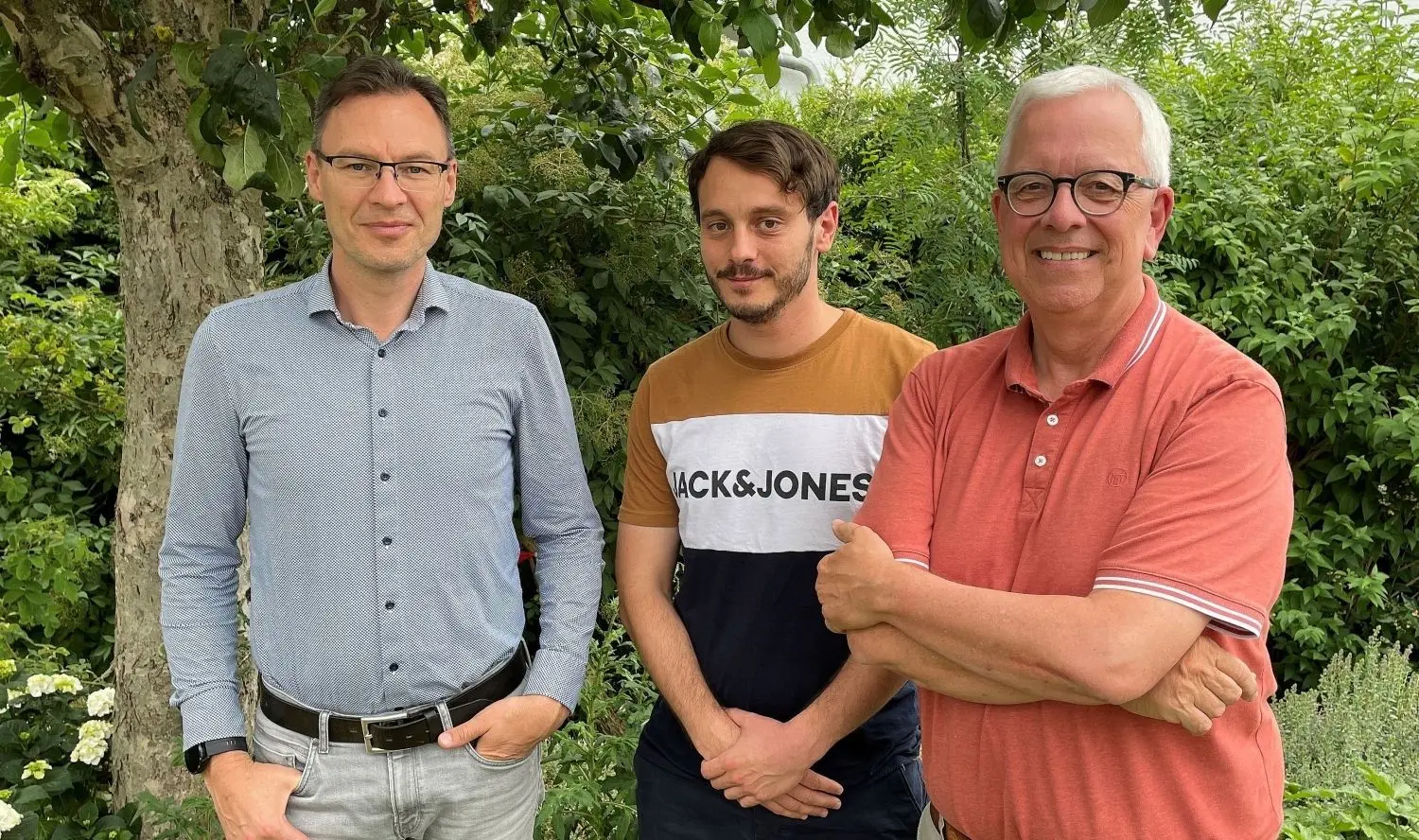 Angenehm überrascht über die große Resonanz aus der Bürgerschaft auf das Kirchberger Bündnis: die Stadträte Axel Rudolph, Max Botsch und Gerhard Borchers (von links)⇥