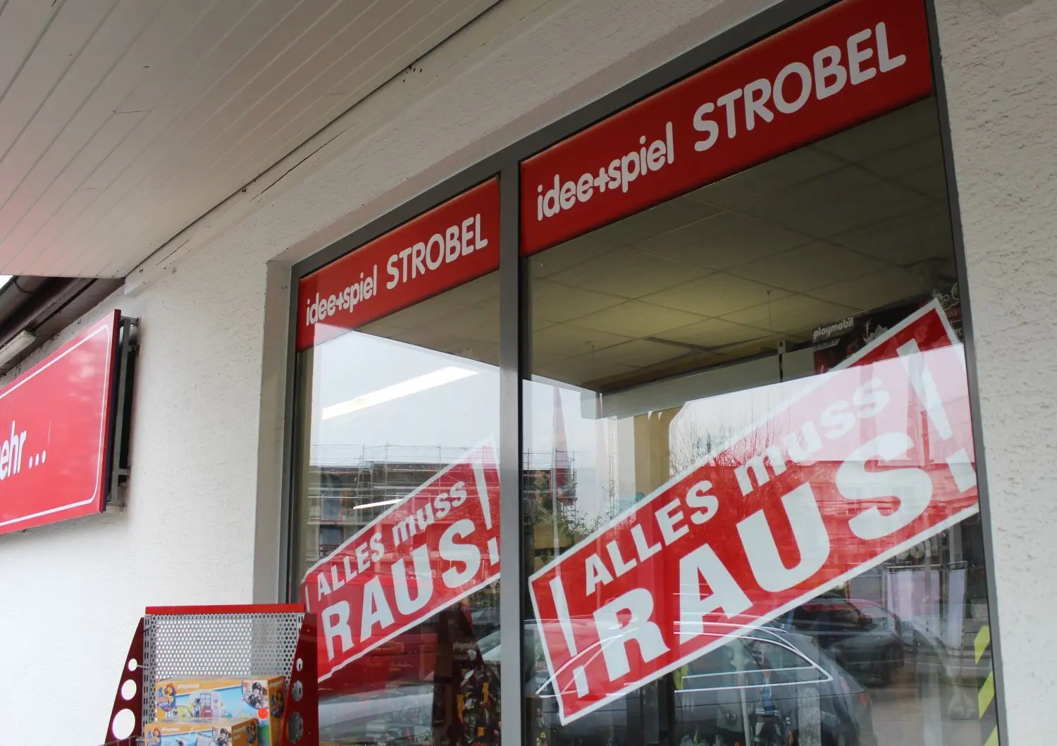 Spielwaren Strobel in der Sigmaringer Straße schließt. Ein fixes Datum gibt es noch nicht. Aber wenn die Ware weg ist, wird der Schlüssel rumgedreht. Der Räumungsverkauf läuft.⇥