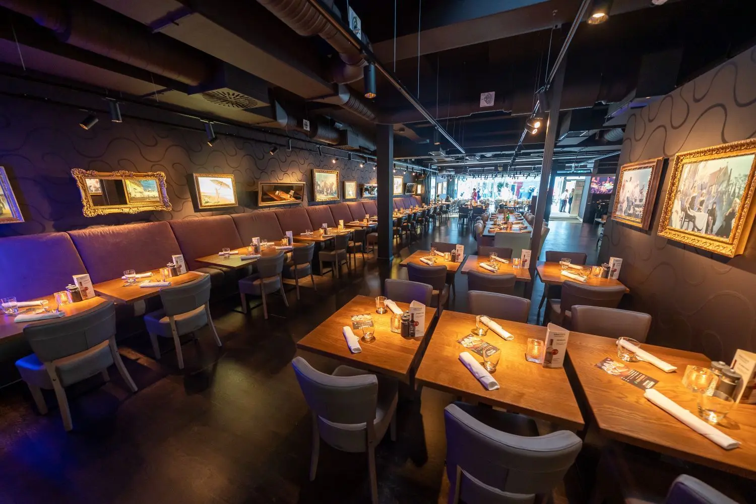 Immerhin 199 Plätze hat das Steak-Restaurant in der Neuen Mitte.