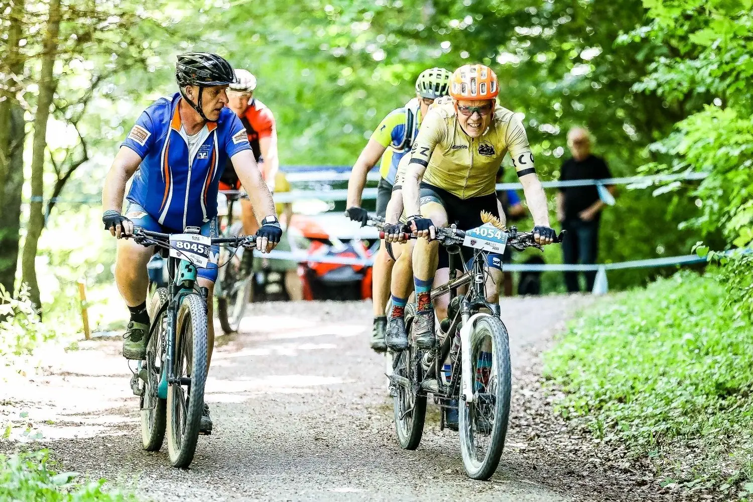 Beim diesjährigen Assa Abloy Albstat Bike Marathon ging es auf der Strecke, trotz hochsommerlichen Temperaturen, heiß zur Sache.⇥