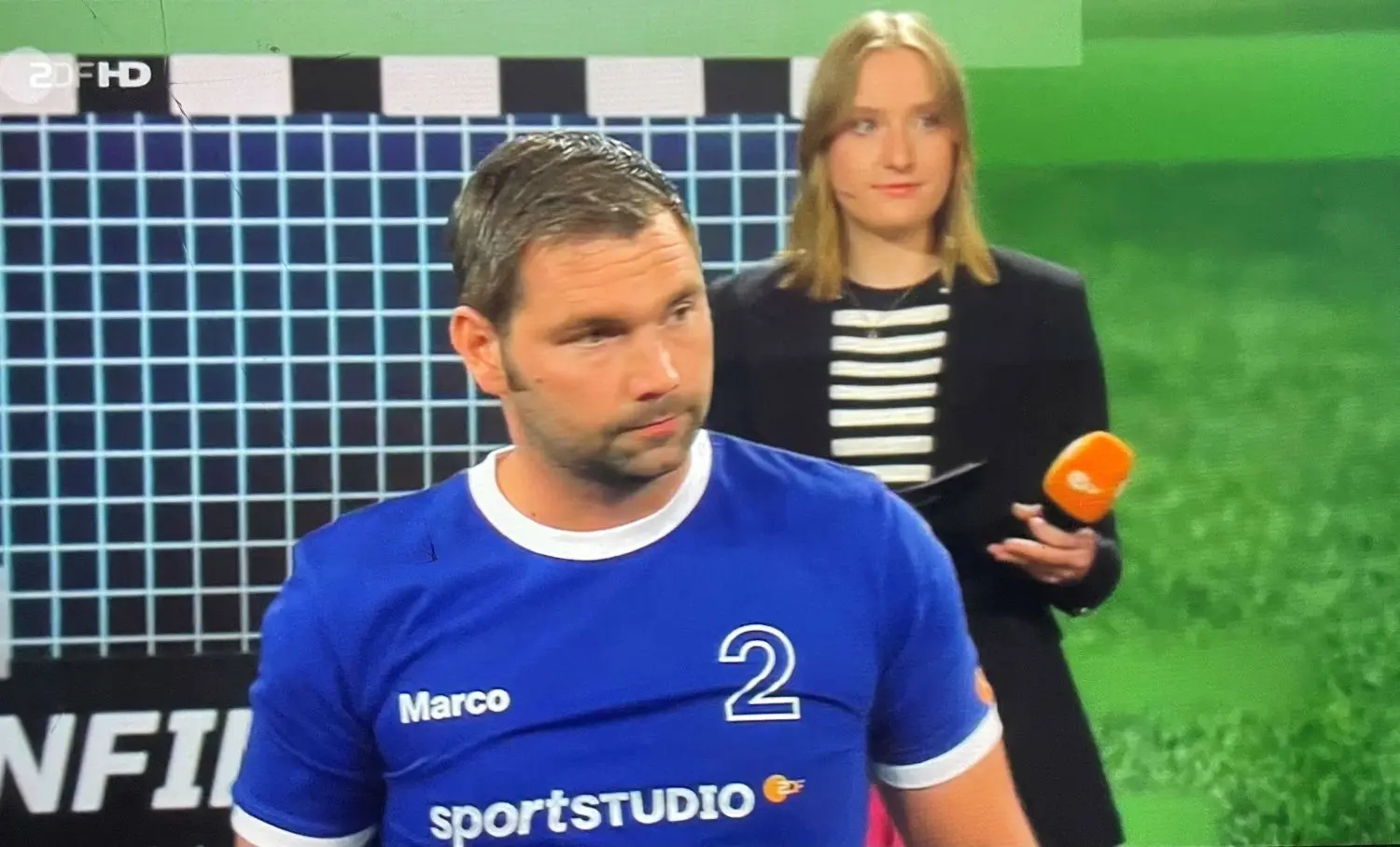 Marco Kogler aus Jungingen war am Samstagnacht beim Torwandschießen im ZDF.