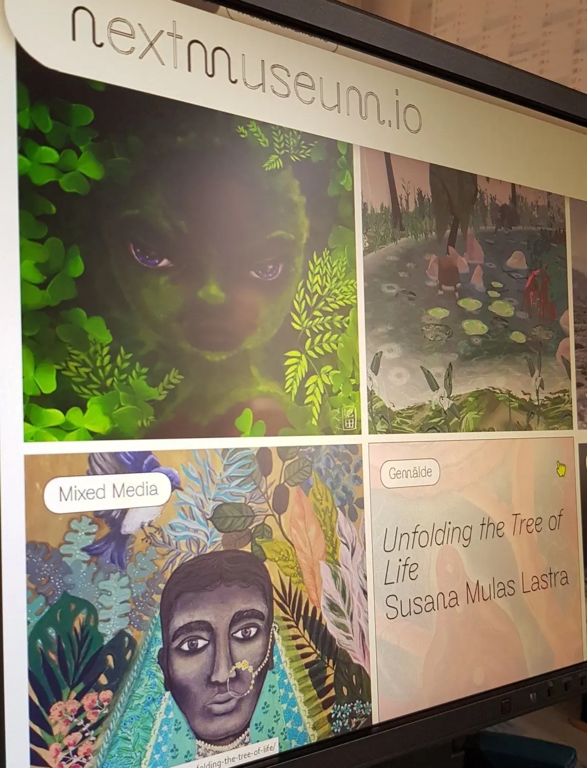 Schon etliche Kunstwerke wurden online eingereicht.