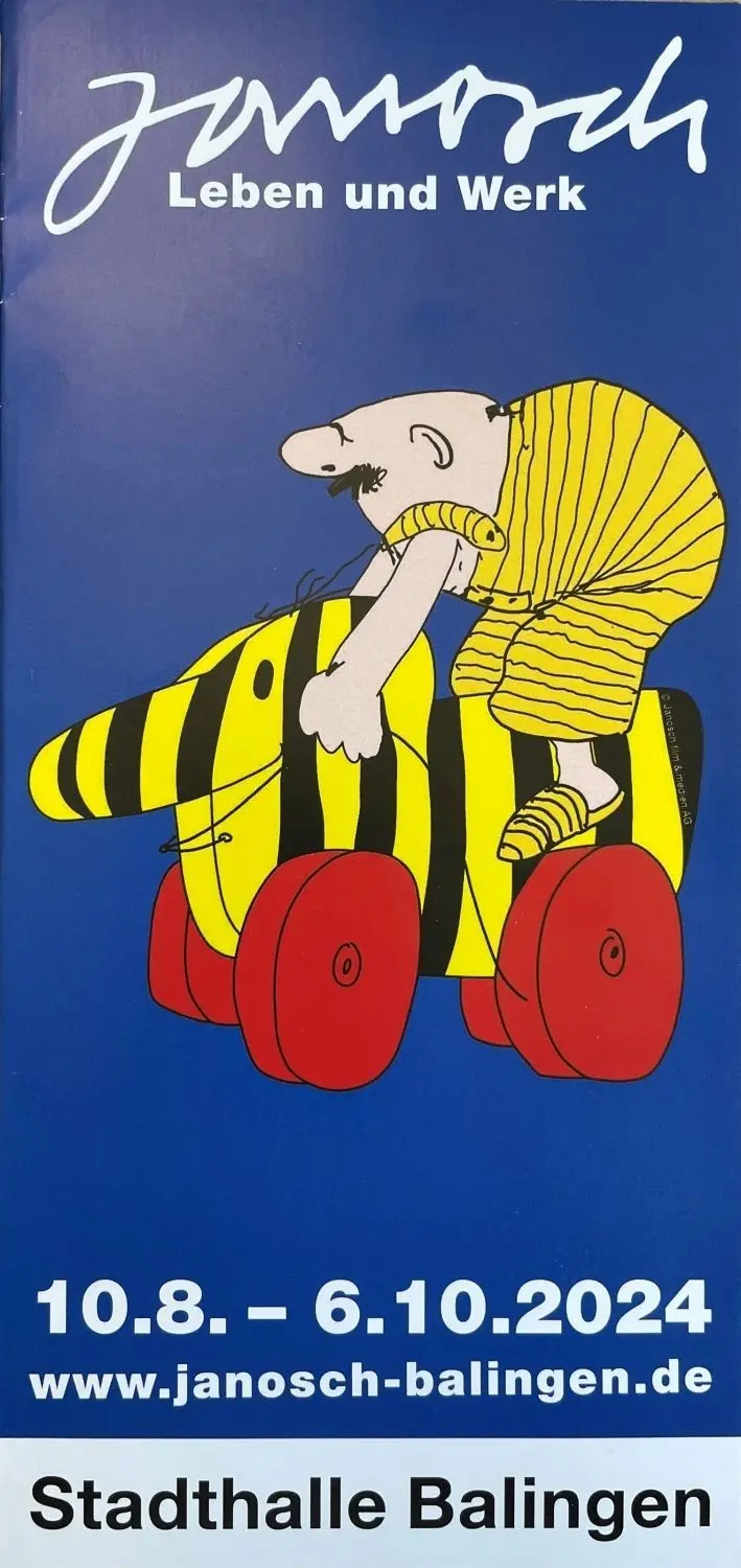 Herr Wondrak reitet auf der Tigerente.