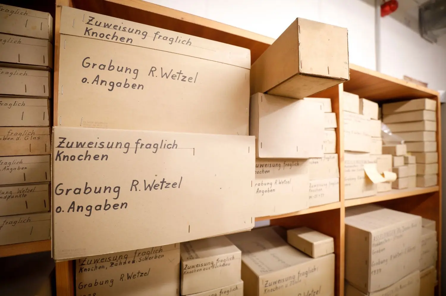 Der Name Wetzel steht auf besonders vielen Boxen.