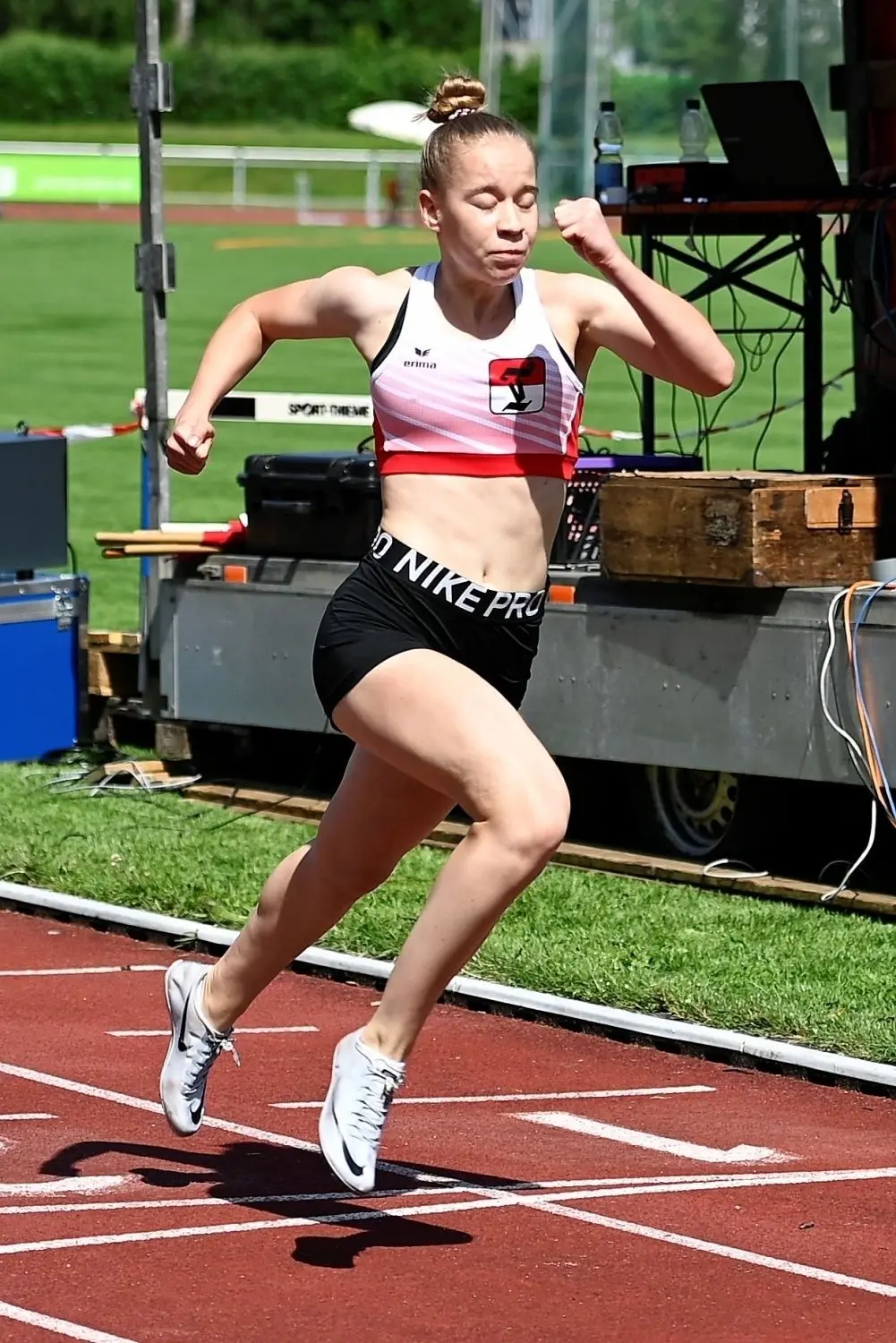 Bronze bei der U18-DM: Isabell Frank (TS Göppingen).