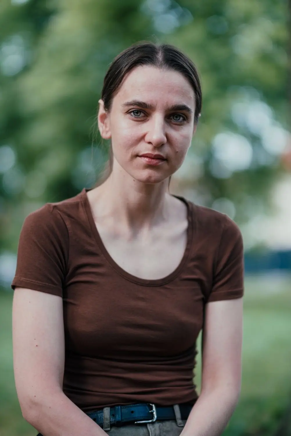 Tatiana Peduraru (34) gelang die Flucht aus der Stadt Czernowitz zusammen mit ihren drei Kindern.