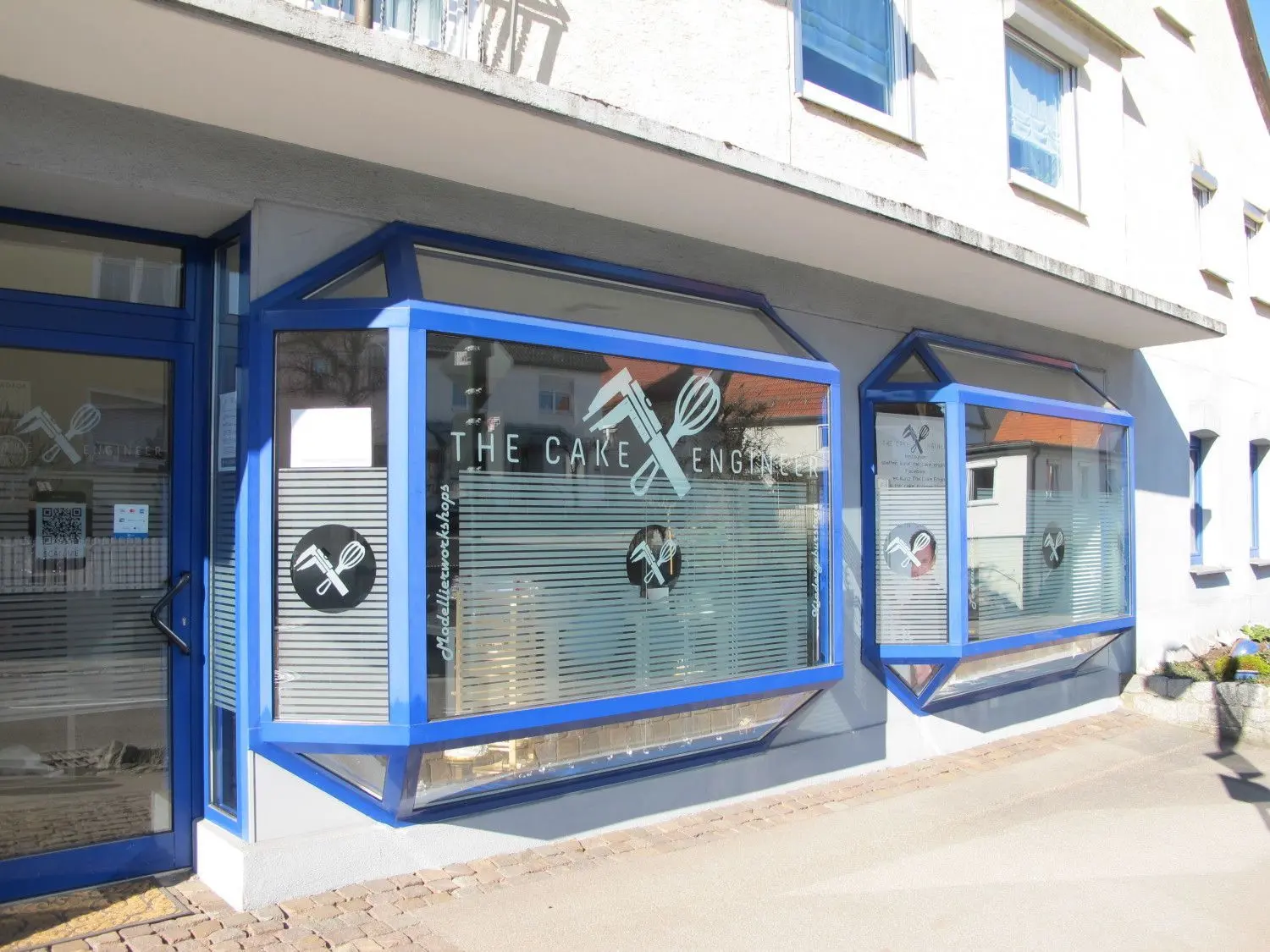 Die Tür zu „The Cake Engineer“ an der Bisinger Hauptstraße ist seit Wochen geschlossen. Der Corona-Lockdown lässt nichts anderes zu.