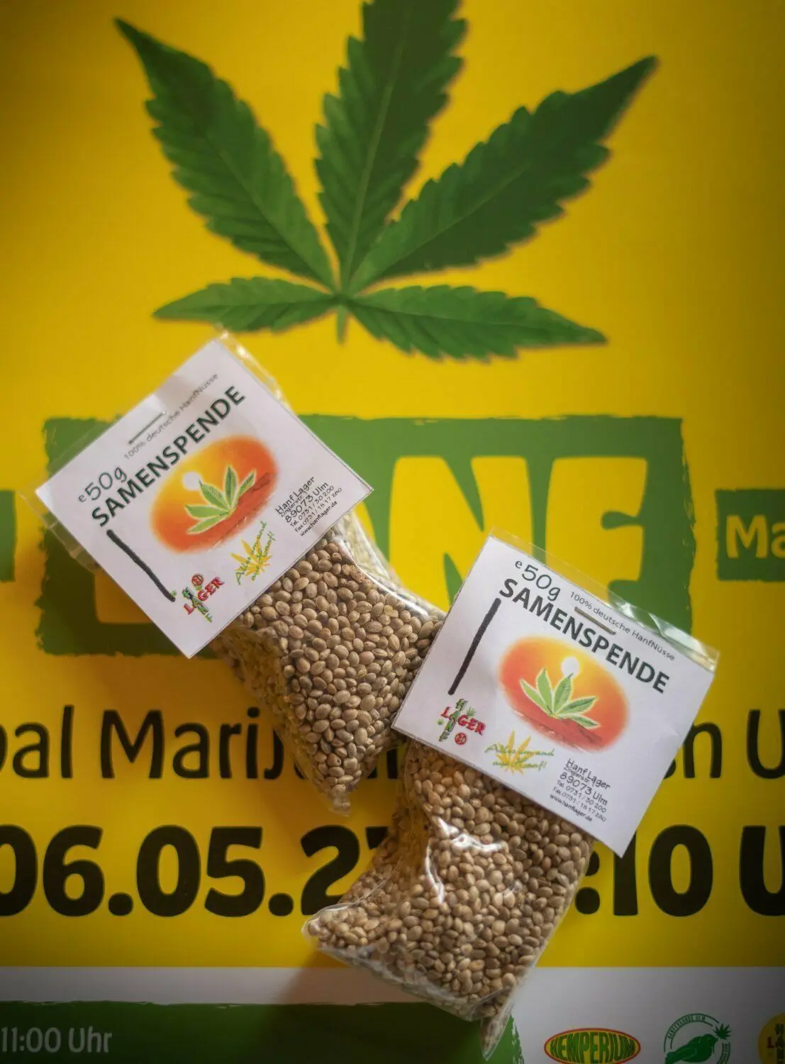 Am 6. Mai gibt es in Ulm einen Hanf-Marsch.