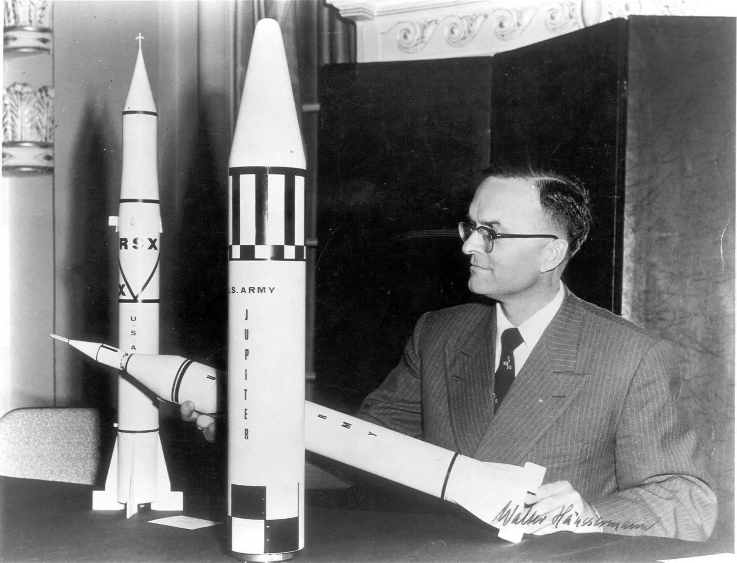 Ein Pionier der Weltraumtechnik: Walter Häussermann stammte aus Künzelsau und war einer der Wegbereiter des Mondflugs.