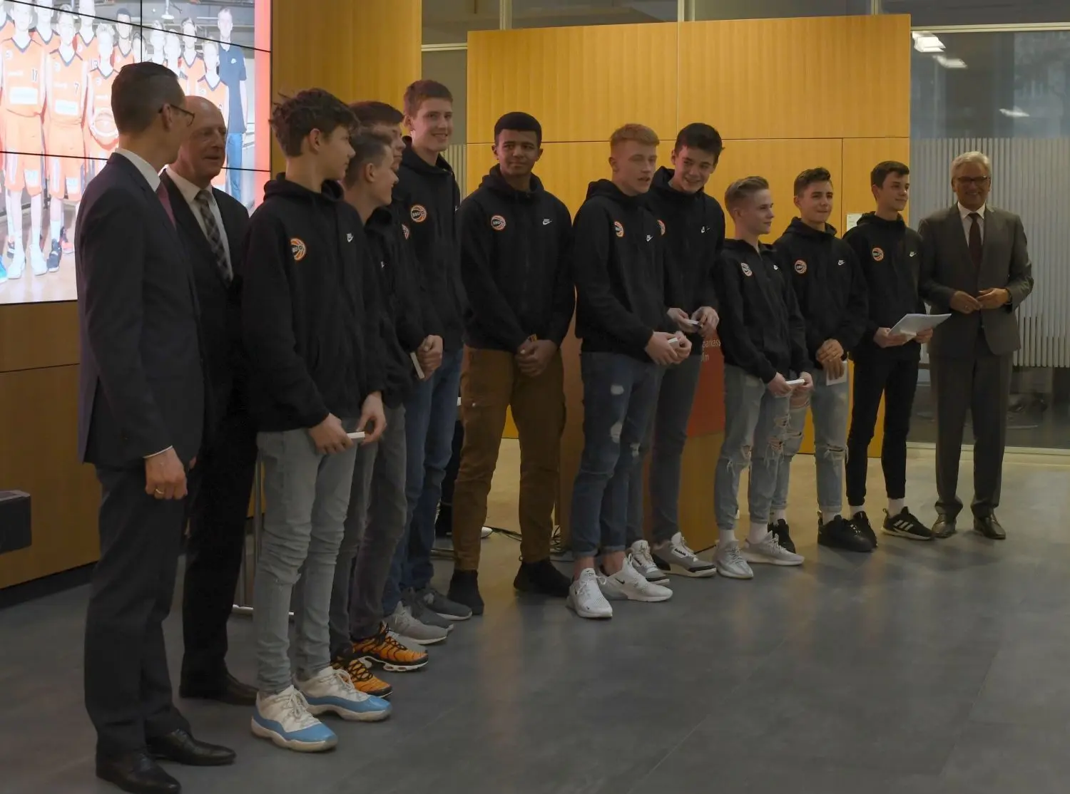 Auch die Basketballer U14 wurden Baden-Württembergischer Meister.