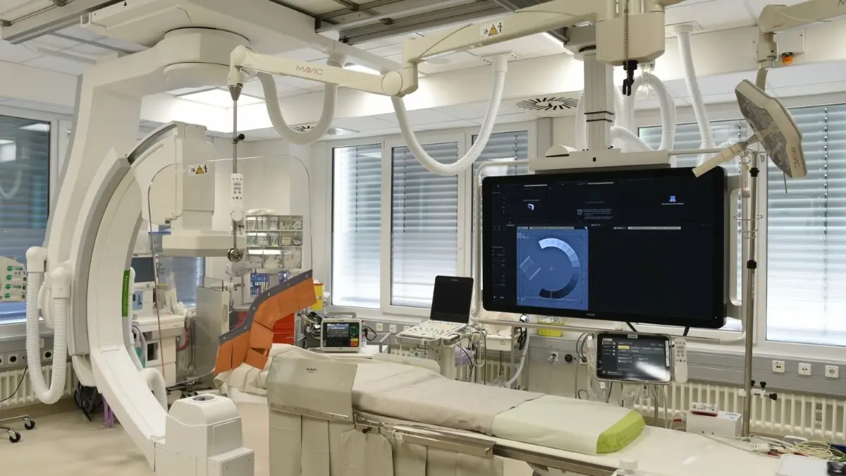 Die neue Herzkatheteranlage im Alb-Donau-Klinikum Ehingen (02.10.23)
Die neue Herzkatheteranlage im Alb-Donau-Klinikum Ehingen (02.10.23)