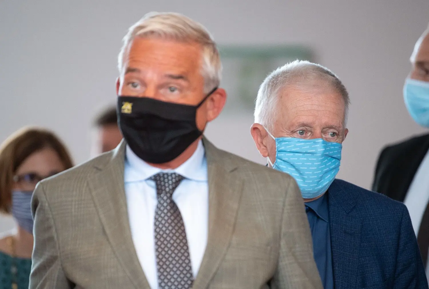 Sicherheitspartner: Thomas Strobl (links) und Fritz Kuhn.