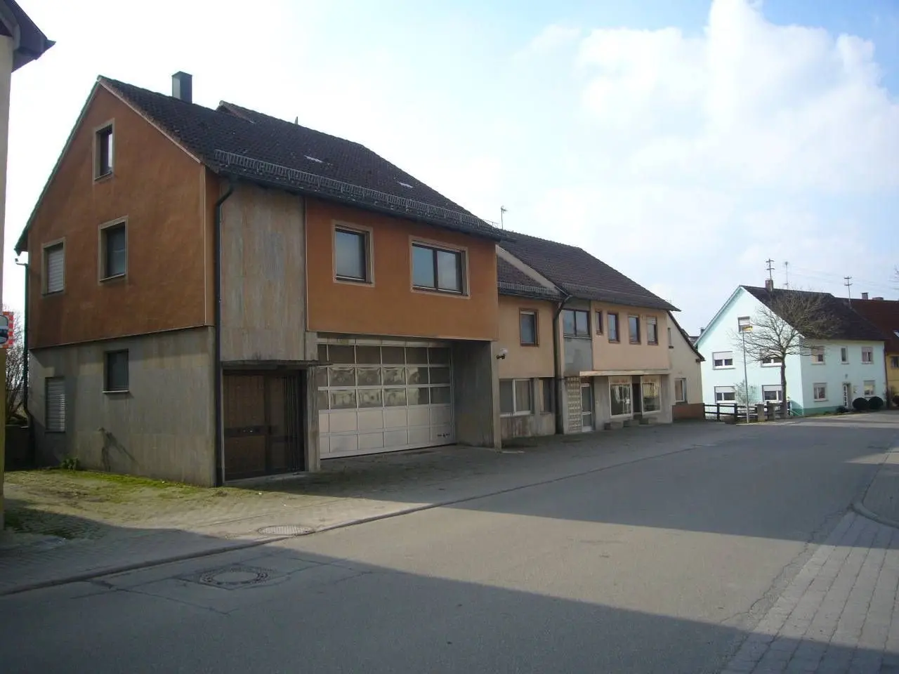 Die Baudokumentation zeigt die alte Metzgerei Schenkel.