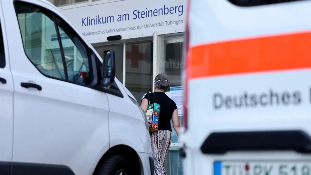 Die Zentrale Notaufnahme (ZNA) im Klinikum am Steinenberg musste am Montag insgesamt 170 Personen behandeln – lange Wartezeiten waren mitunter nicht zu vermeiden.⇥
Kreiskliniken Reutlingen Krankenhaus Klinikum am Steinenberg