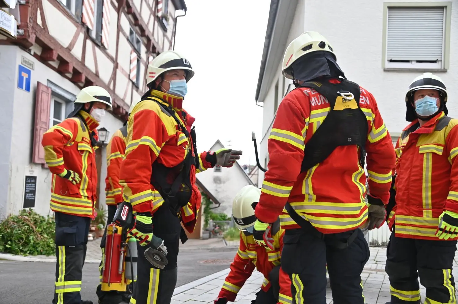 Die Feuerwehr war am Montag und Dienstag stark gefragt.