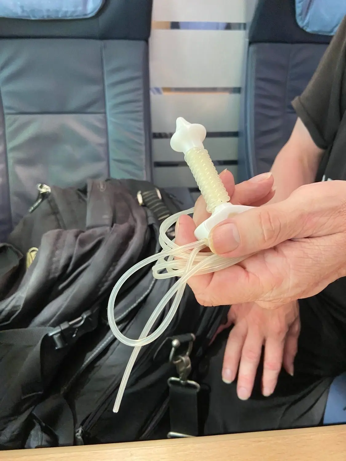 Mess-Gerät und Lust-Werkzeug in einem: Michael Frauenfelds Anal-Sonde aus dem 3D-Drucker. ⇥