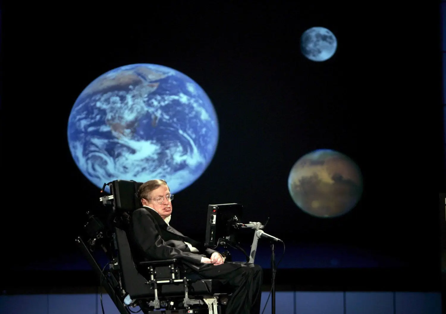 Das Universum war seine Welt: Stephen Hawking.