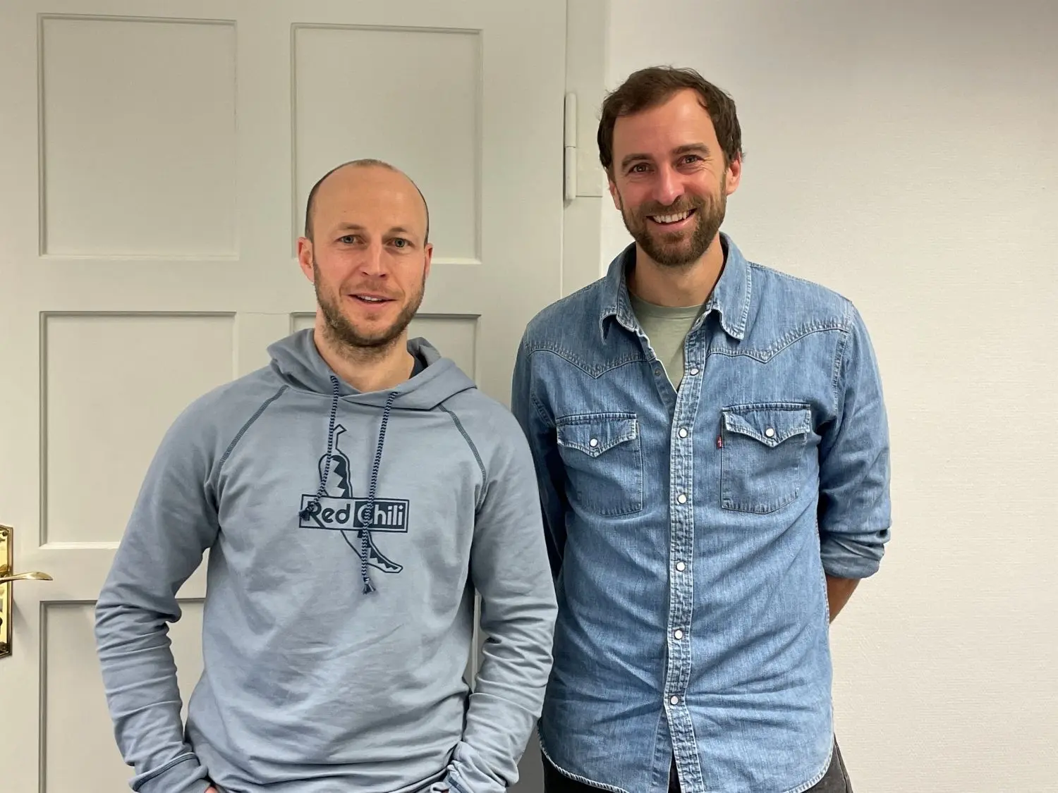 Thilo Frizenschaf und Philipp Wichmann (von links).⇥