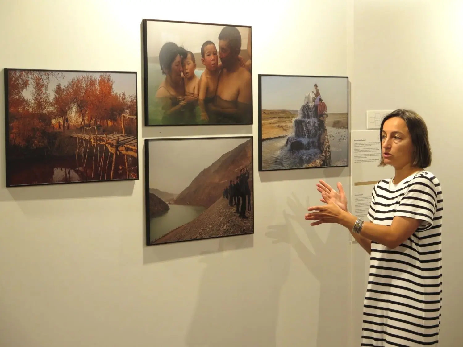 Anush Babajanyan hat in diesem Jahr beim World-Press-Photo-Award den ersten Platz in der Kategorie „Langzeit-Fotoprojekt“ belegt. Ihr Projekt, das den Titel „Misshandelte Gewässer“ trägt, stellte sie am ersten Ausstellungstag in Balingen vor.