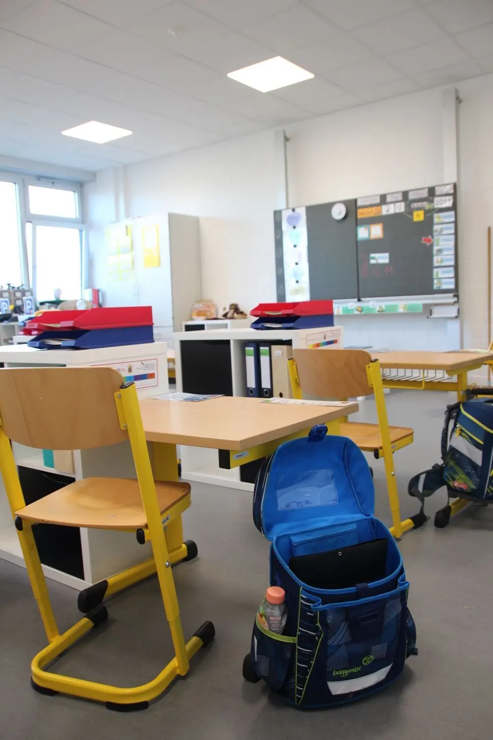 Käthe-Kollwitz-Schule Crailsheim, der Einzug nach der Generalsanierung.