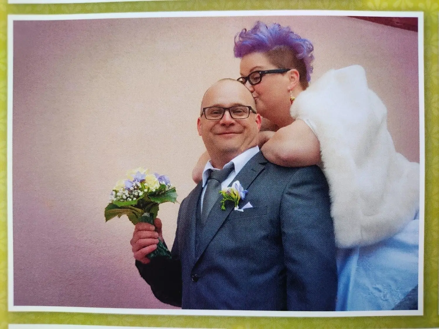 Nicolle und Thomas Reuter haben sich am 29. Februar 2016 das Ja-Wort gegeben. Sie sind stolz auf das besondere Datum.⇥