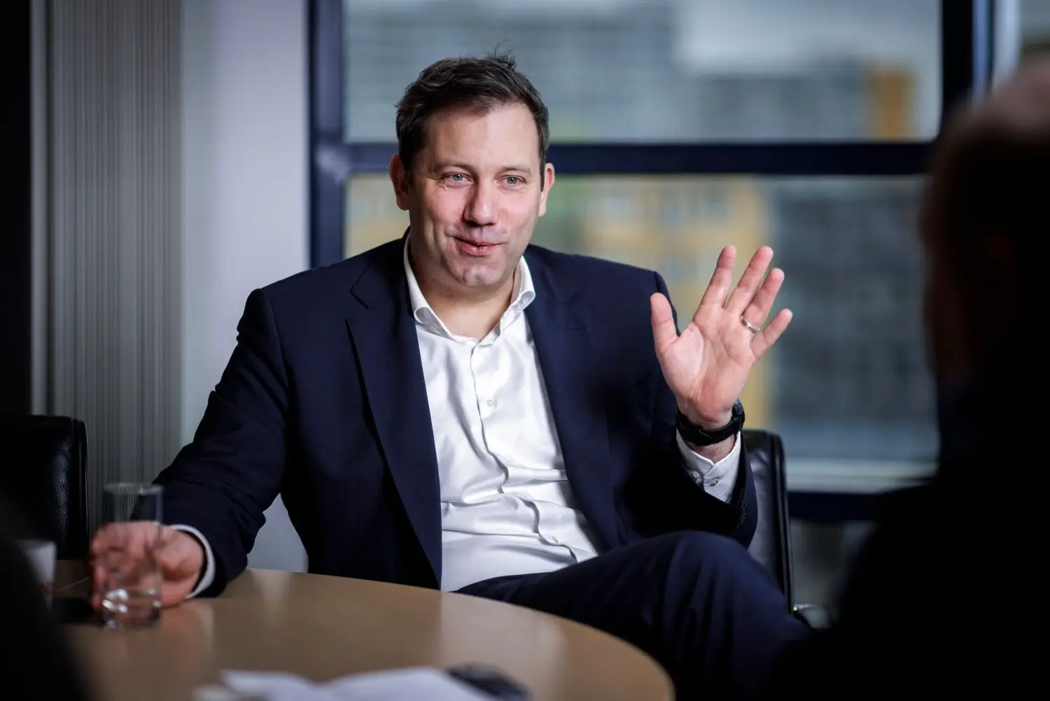 Gewitzt und scharf: SPD-Chef Lars Klingbeil. ⇥
