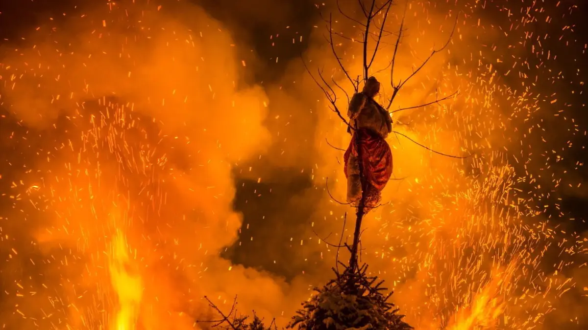 Funkenfeuer in Herrlingen