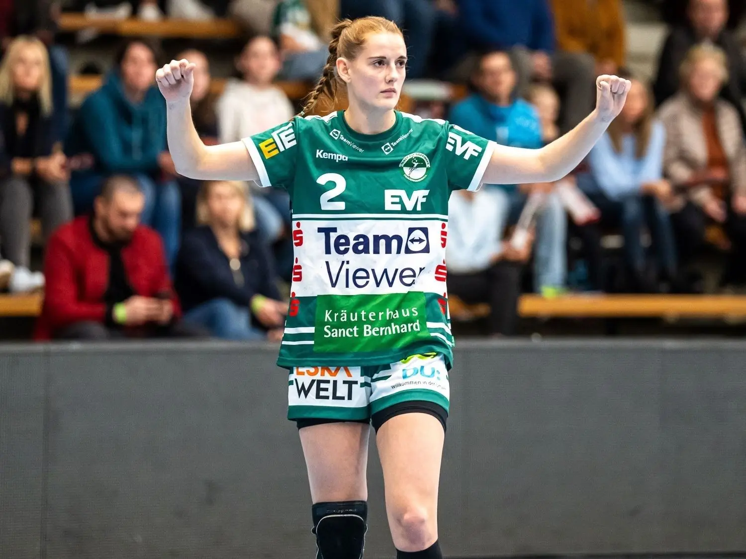Selina Kalmbach ist die neue Linksaußen der TusSies, blickt auf langjährige Bundesliga-Erfahrung zurück,