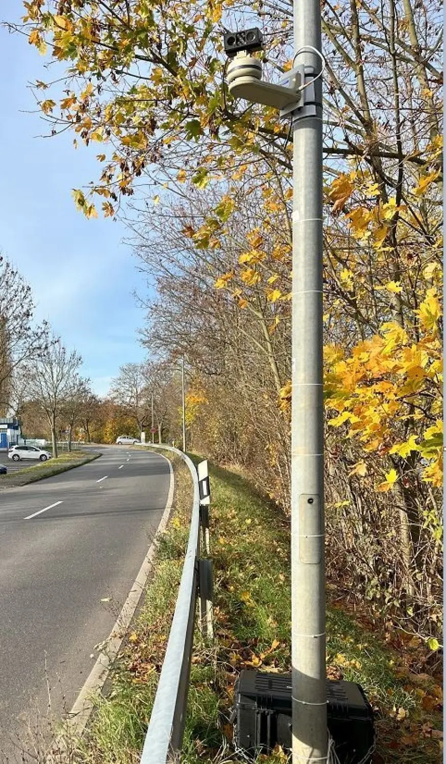 Moderne Kameratechnik wird zur Zählung eingesetzt.