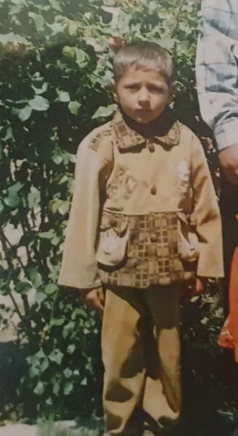 Alyas Hamzo im Grundschulalter in Khanke, Irak.⇥