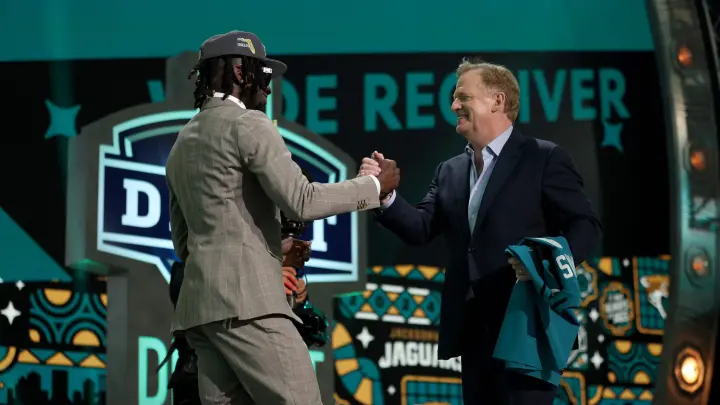 Leander Wiegand vor dem Sprung in die NFL