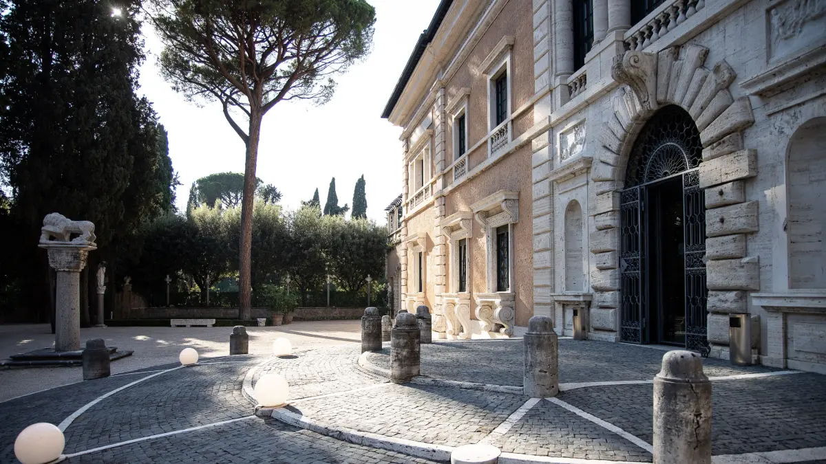 Seit 1913 ein kleines Paradies für deutsche Künstlerinnen und Künstler in Rom: die Villa Massimo.