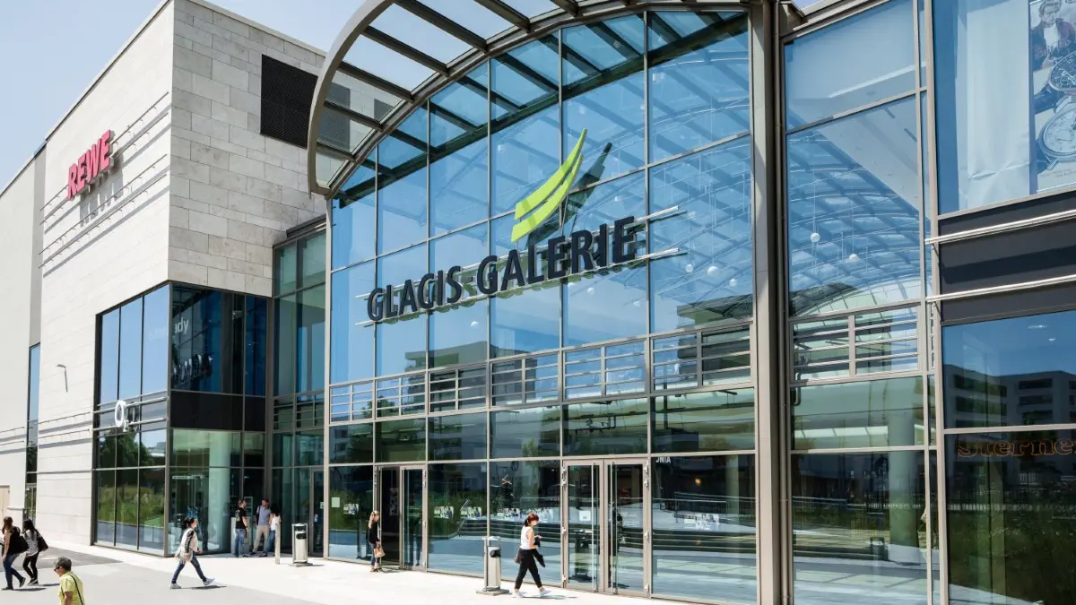 Die Glacis Galerie wurde 2015 eröffnet, nun erfolgt dort ein größerer Umbau.