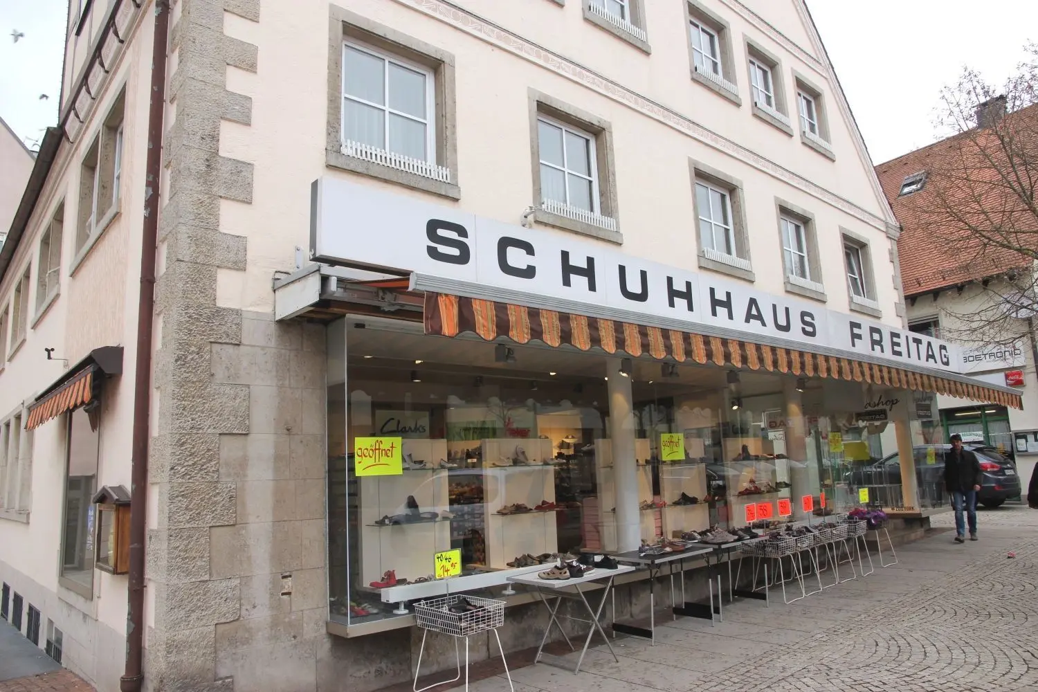 Renommiertes Schuhhaus: Freitag und Crailsheim gehören zusammen – die ganze Woche über.