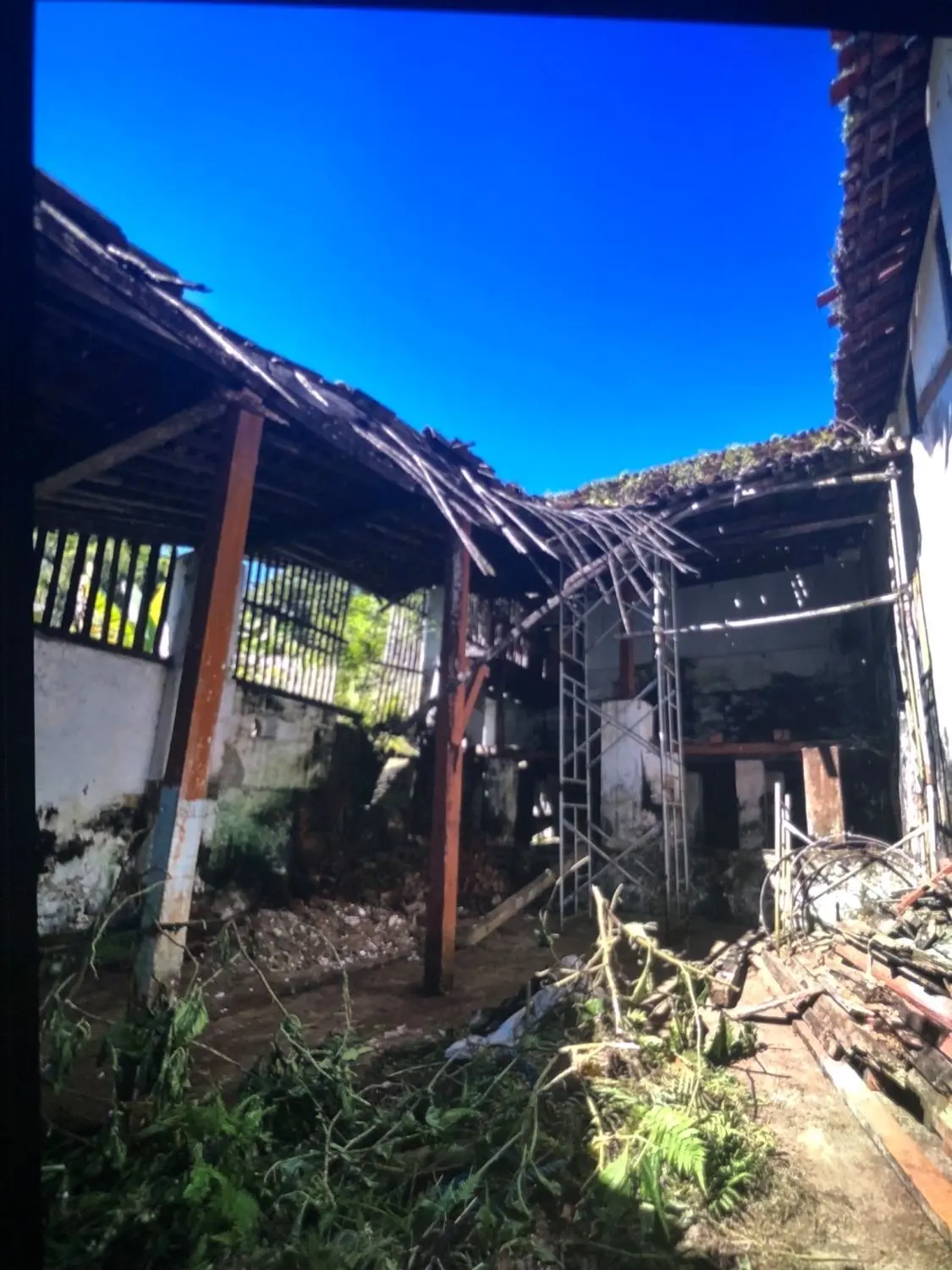 Vor der Renovierung: das Geburtshaus von Julia da Silva Bruhns.