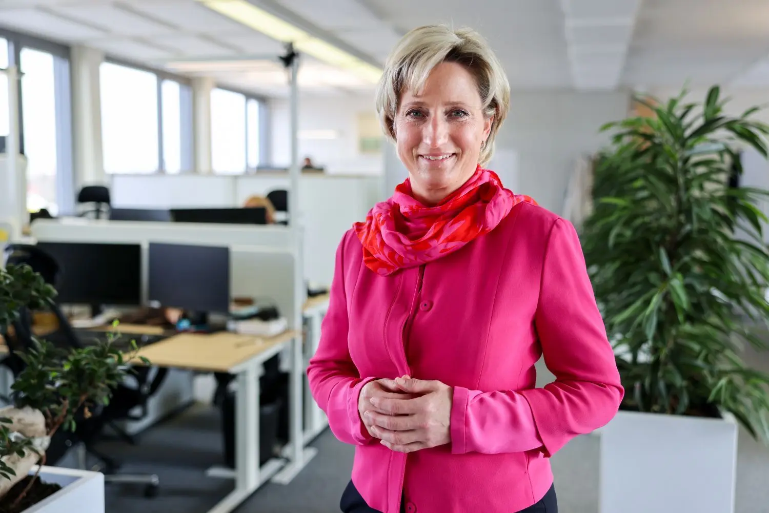 Die Wirtschaftsministerin des Landes Baden-Württemberg, Nicole Hoffmeister-Kraut (CDU), im Gespräch mit unserer Zeitung.⇥