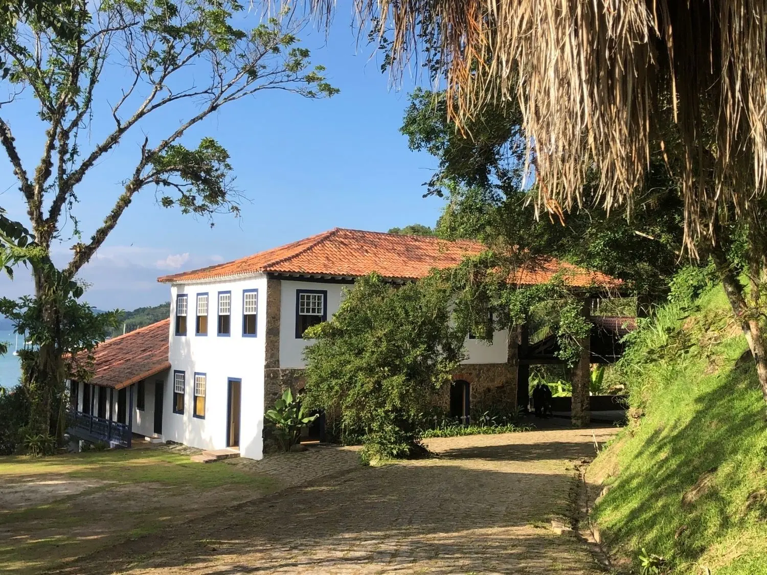 Das Geburtshaus von Julia da Silva Bruhns, der Mutter von Thomas und Heinrich Mann, in Paraty in Brasilien.⇥