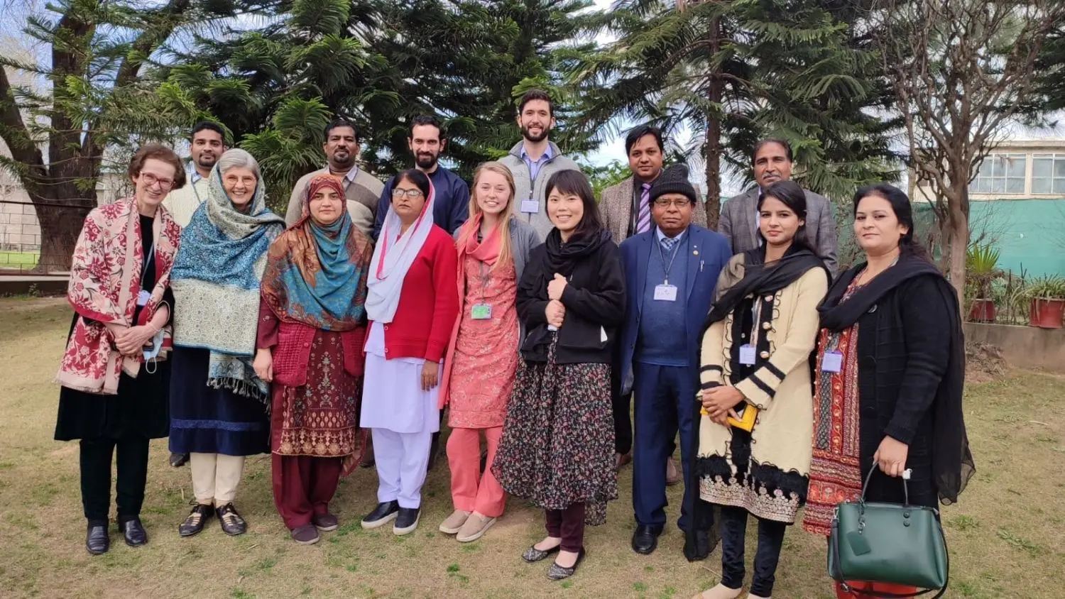 Renate Hölle ist Krankenschwester in Pakistan. Hier eine Fortbildung in Sachen Diabetes.