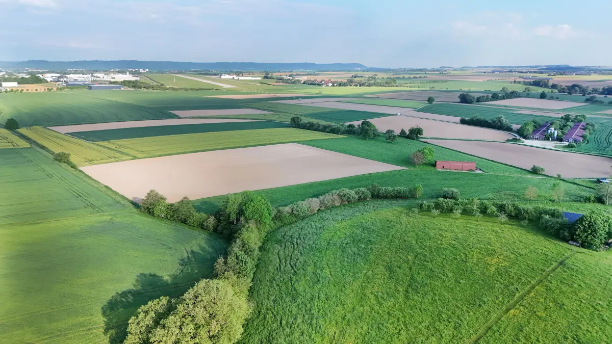 Solarthermie Anlage „Freiflächen-Solarthermieanlage Hochweg" - Stadtwerke investieren rund 25 Millionen Euro zwischen Hasenbühlwald, Tüngental und Solpark