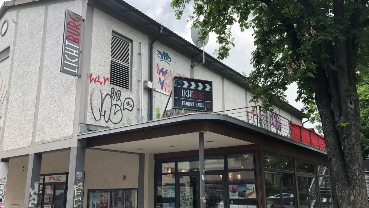 Das letzte Ulmer Traditionskino: die Lichtburg in der Frauenstraße.