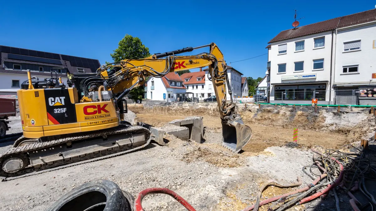 Donzdorf Baustelle Wöhrplatz