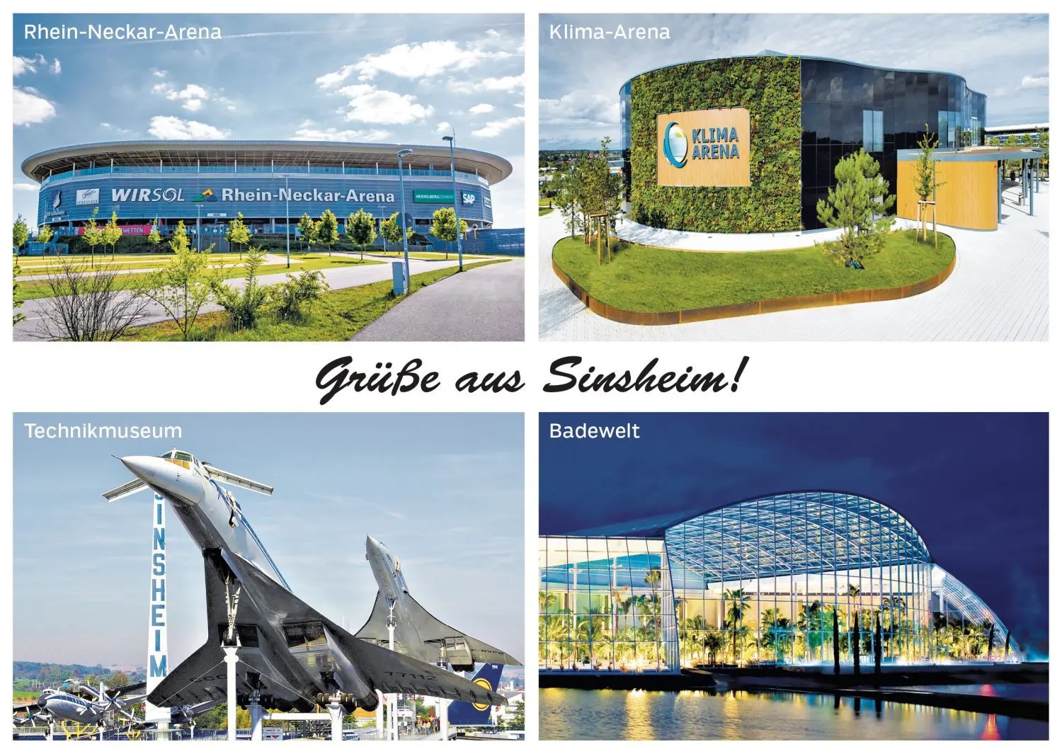 Schöne Grüße aus Hoffenheim: Die Stadt hat sich zum Touristen-Magnet entwickelt.