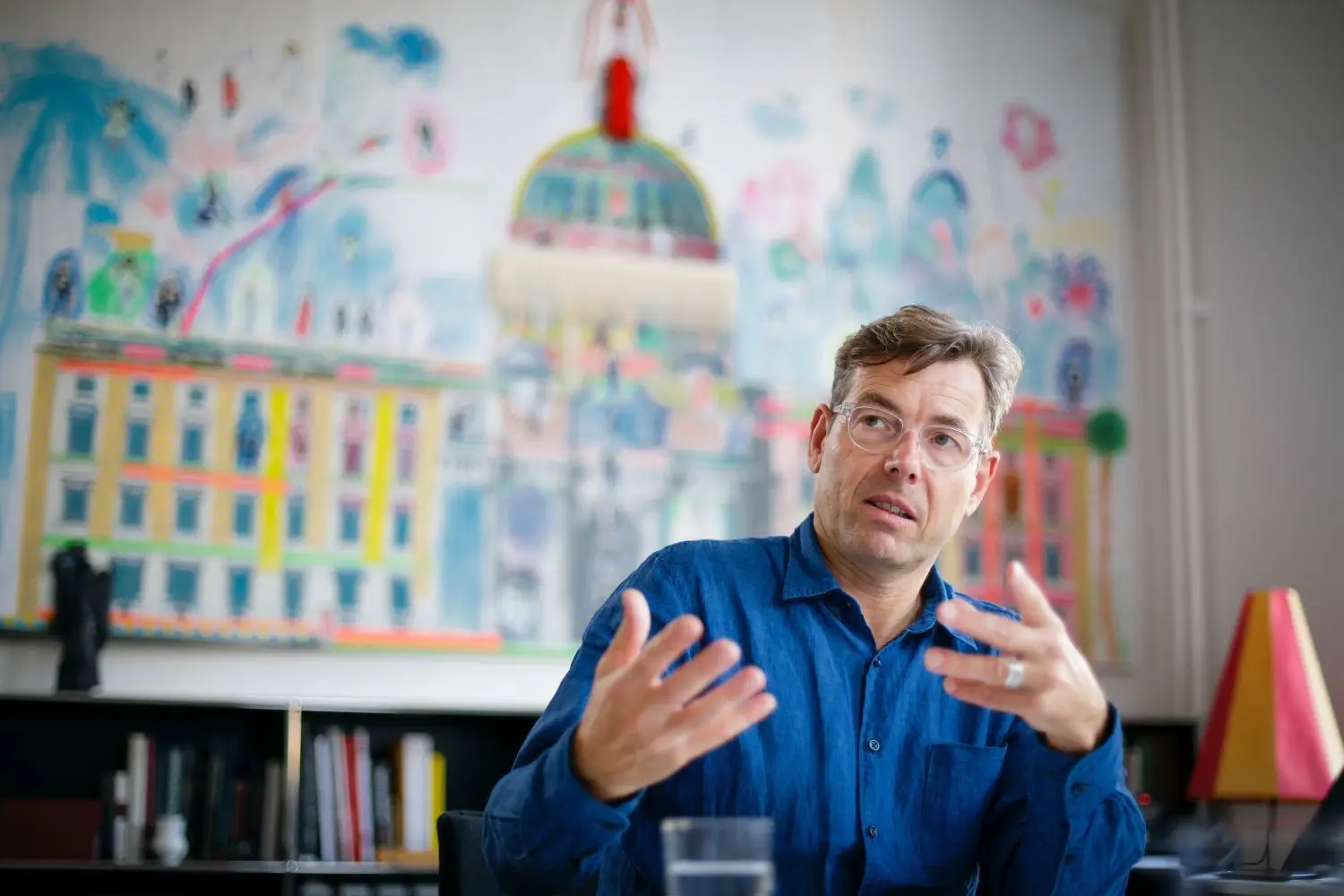 „Es ist eine riesige Chance, in der Mitte der Hauptstadt 40 000 Quadratmeter für Kunst und Kultur zu gestalten“, sagt Hartmut  Dorgerloh.⇥